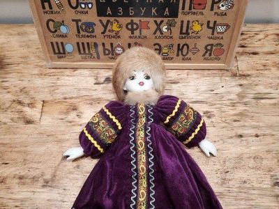 Russian Porcelain Doll and Alphabe