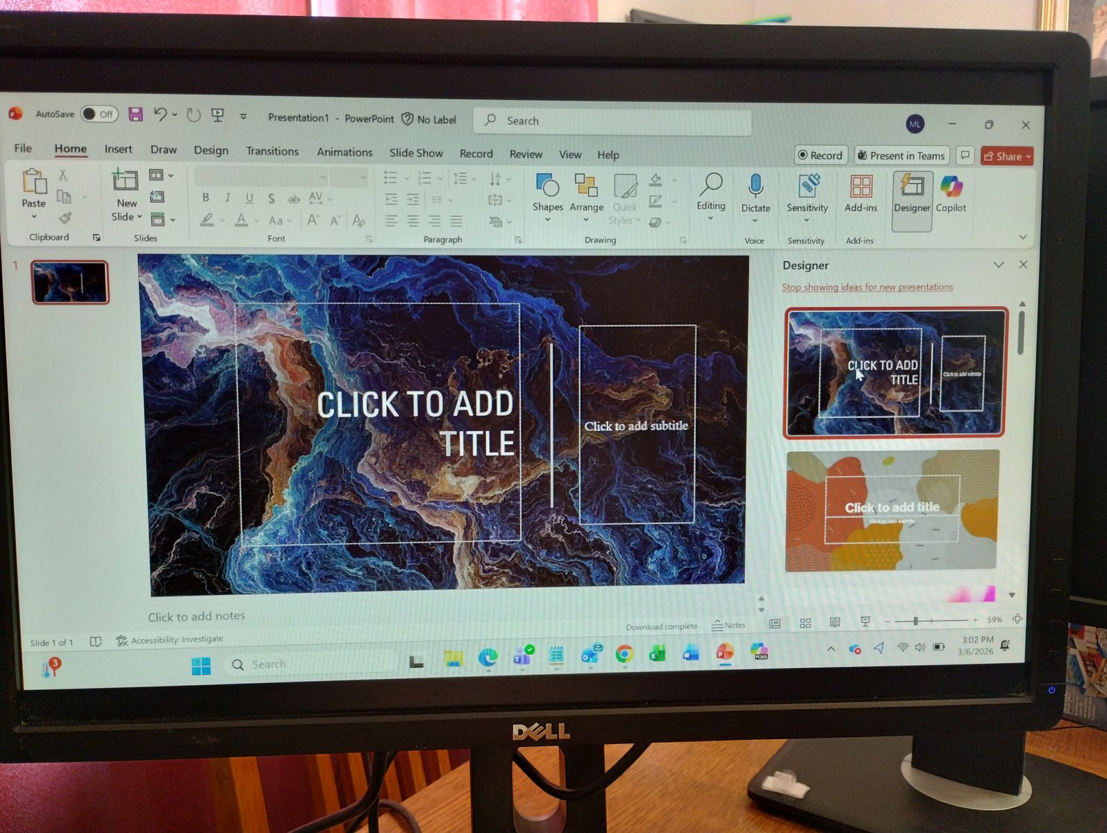 DELL 22" Computer Monitor