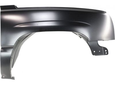 CAPA For 03-07 Chevy Silverado Truck Front Fender Quarter Panel Prime Right Side