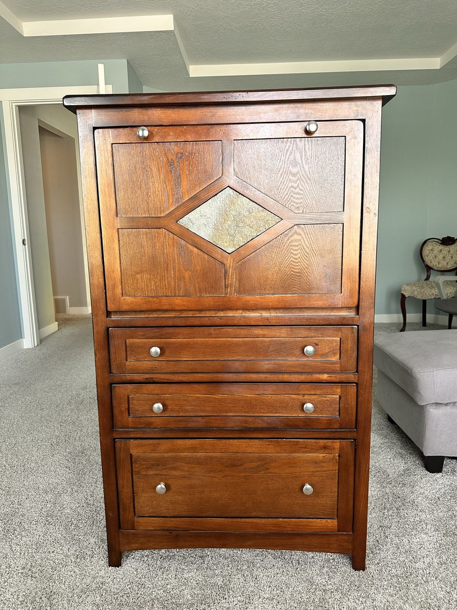 Secretary wall desk