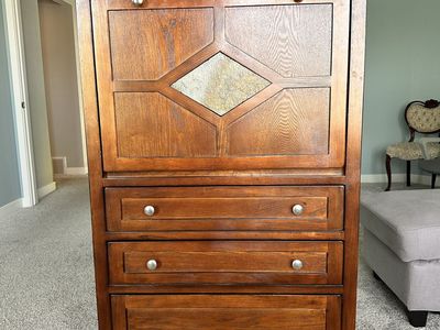 Secretary wall desk