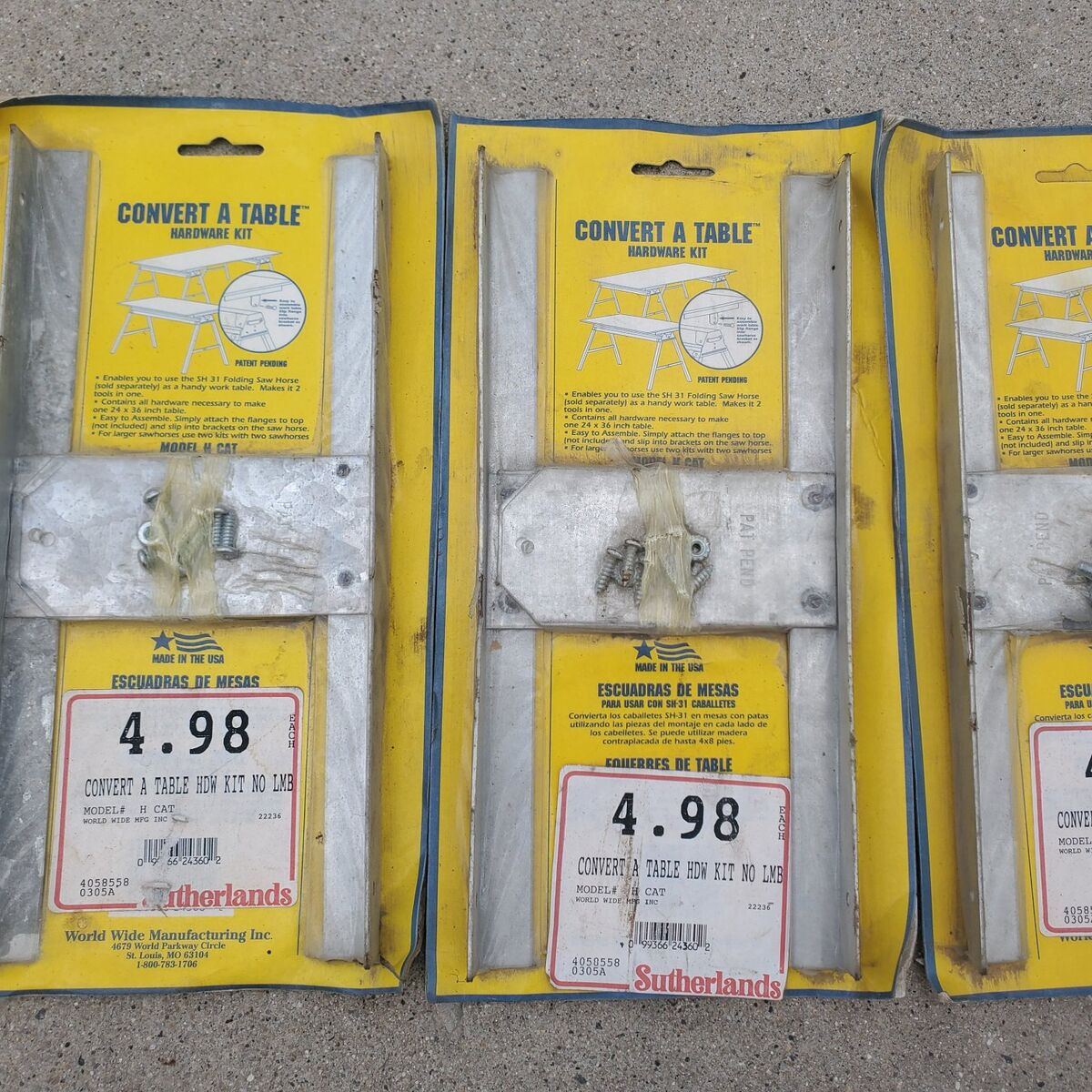 convert a table hardware