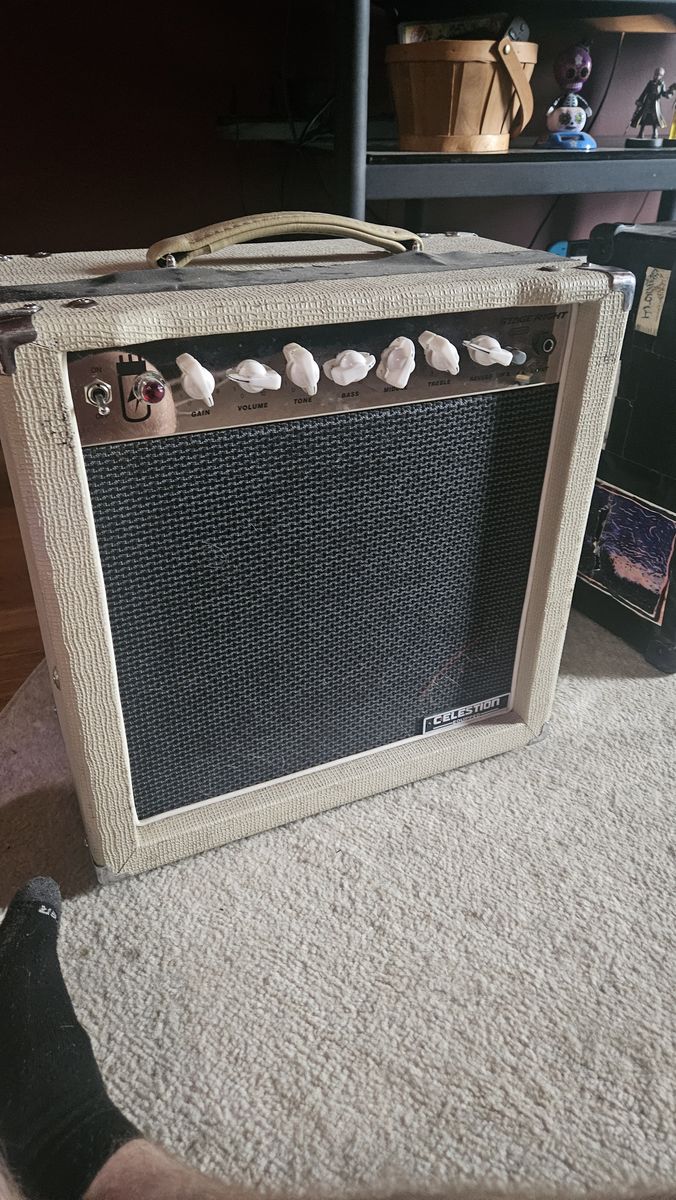 2 Guitar Amplifiers and Electronic Drum Set