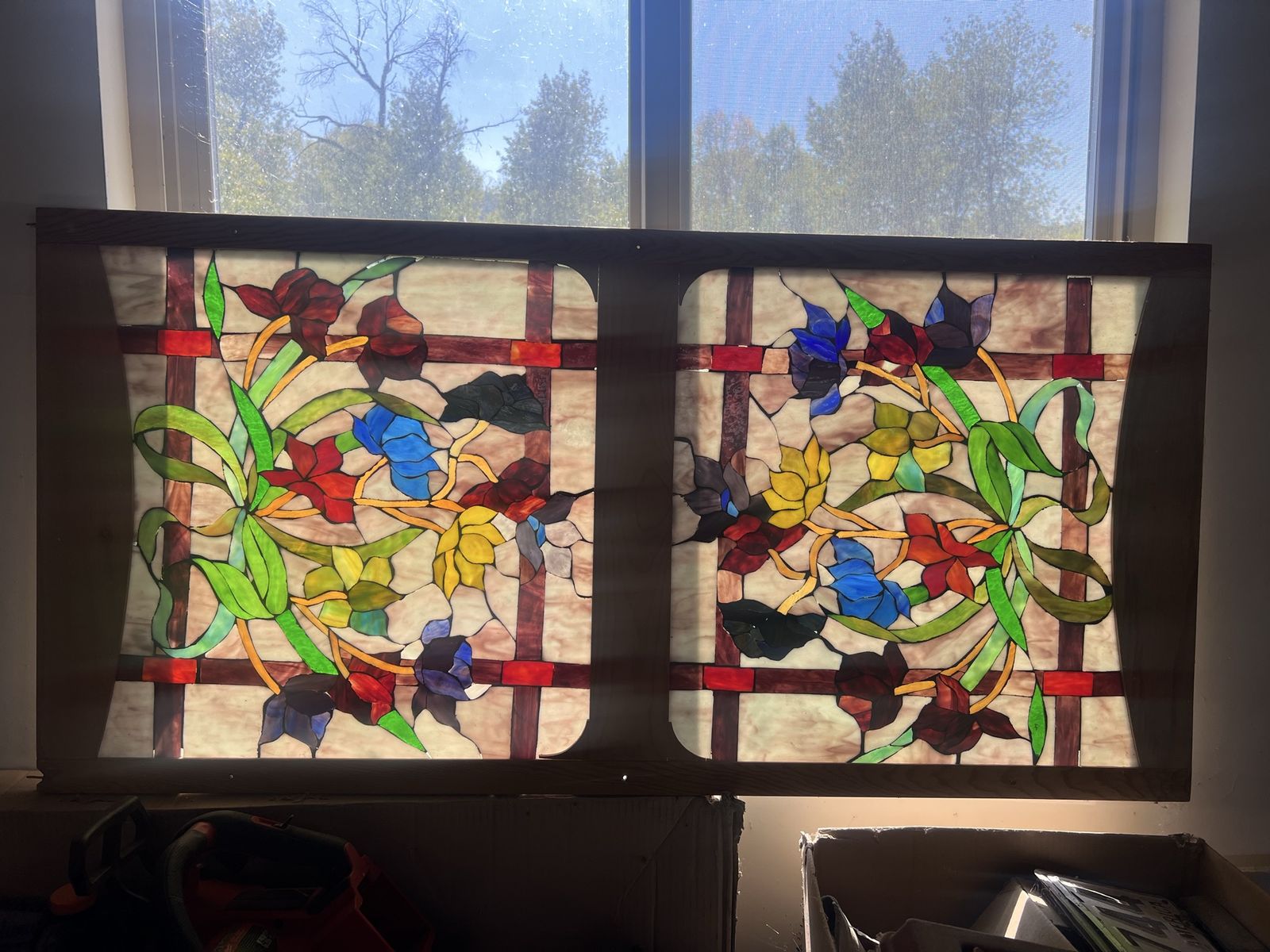 Stained glass window project 