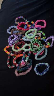 Rainbow loom bracelets
