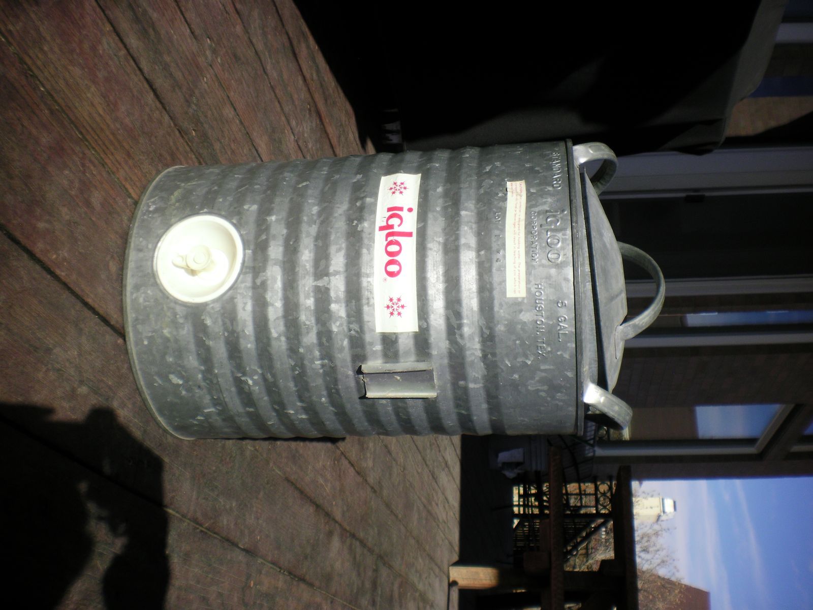 Igloo Galvanized water cooler