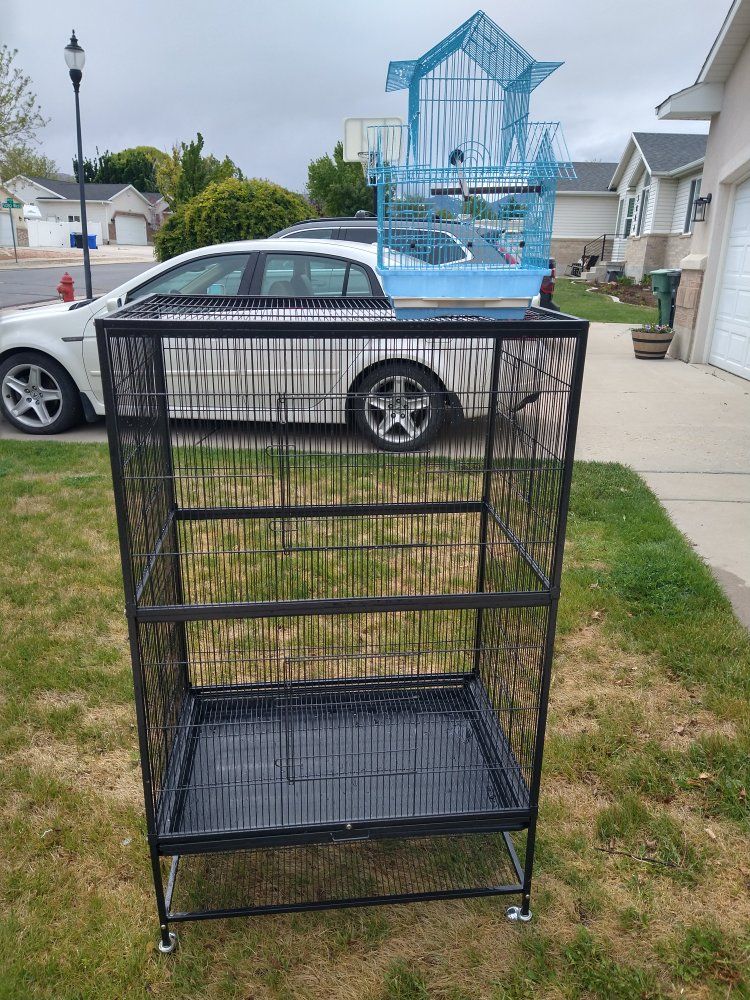 Large Bird Cage + Travel Cage