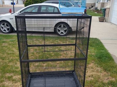 Large Bird Cage + Travel Cage