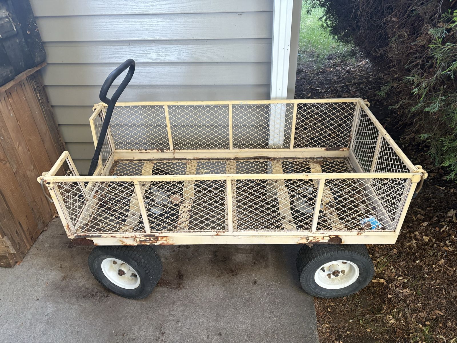 Metal Garden Wagon