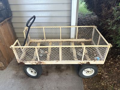 Metal Garden Wagon
