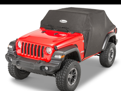 Rain / Dust Cover 2 Door Jeep at night/in rain