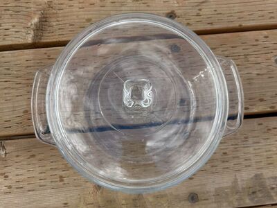 Anchor Ovenware Casserole 9 Inch 2 Quart Clear