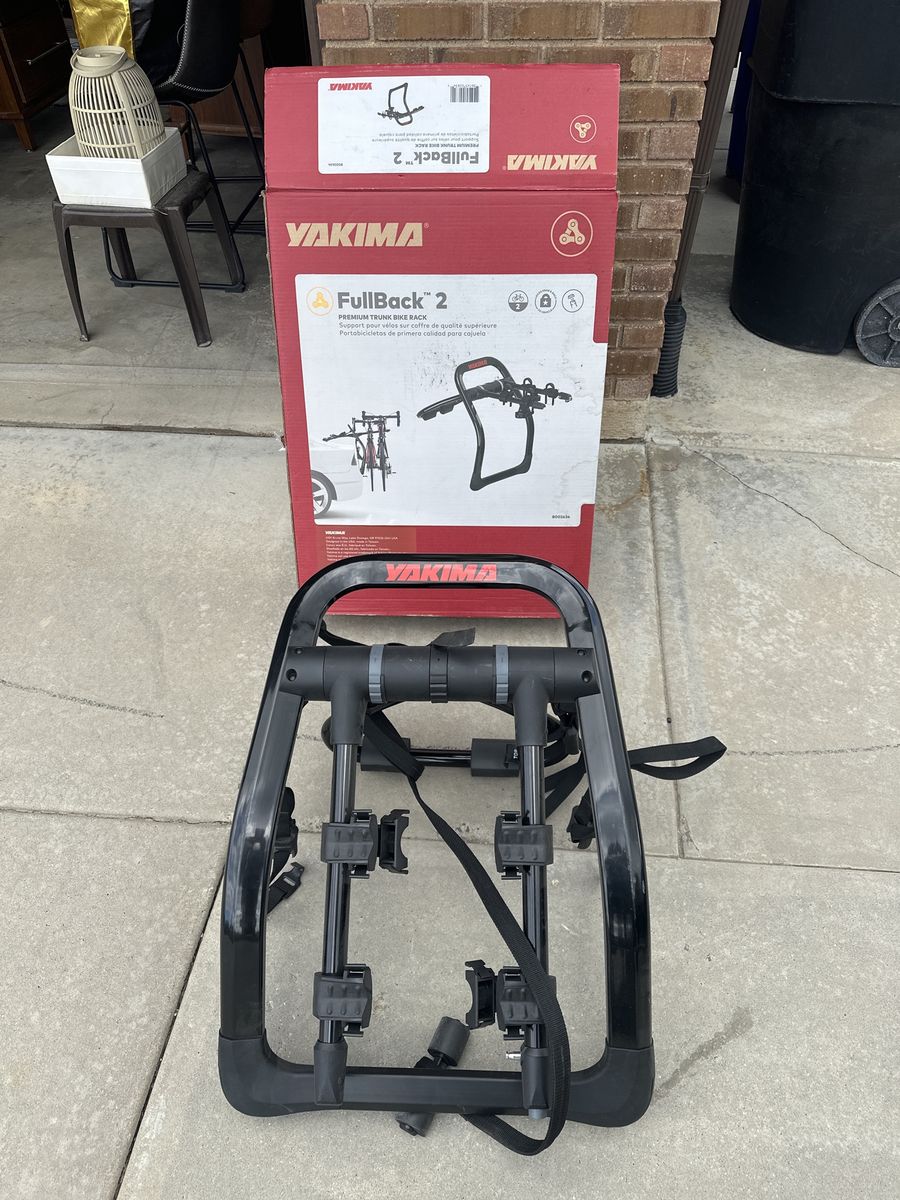 Yakima FullBack 2 Premium Trunk Bike Rack - 2-Bike Capacity, Excellent Condition
