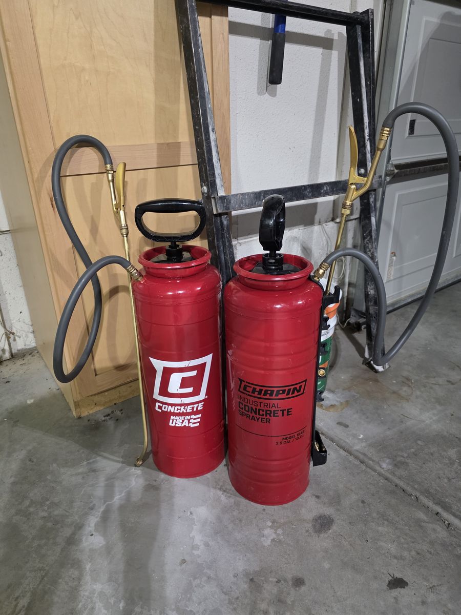 Construction cement sprayers!  Only used one time  paid 180.$apiece will sell for180for both