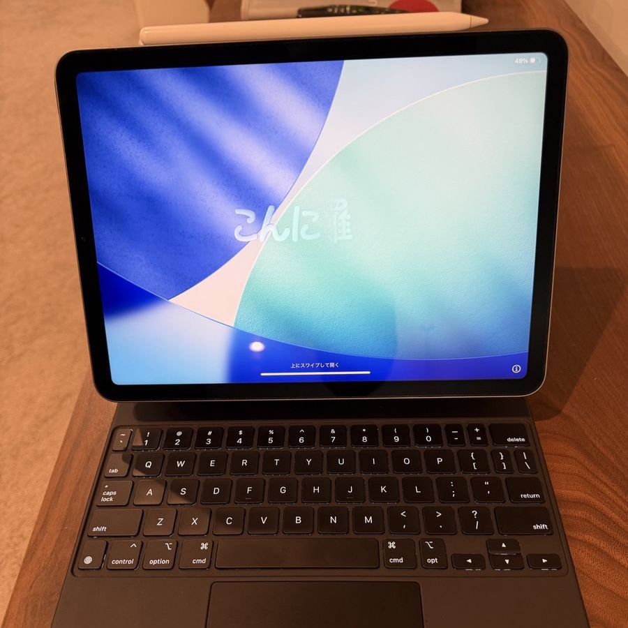 Apple iPad Air 5th Gen 64GB Space Gray with Magic Keyboard Folio & Apple Pencil 2nd Gen