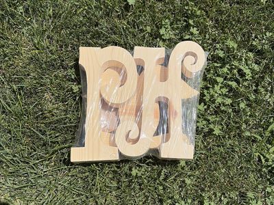Unfinished Wooden Letters "HOP" Craft Decor New in Package