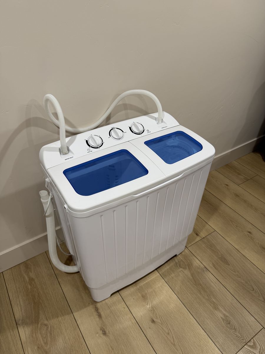 Portable Mini Washer/Spin Dryer Combo