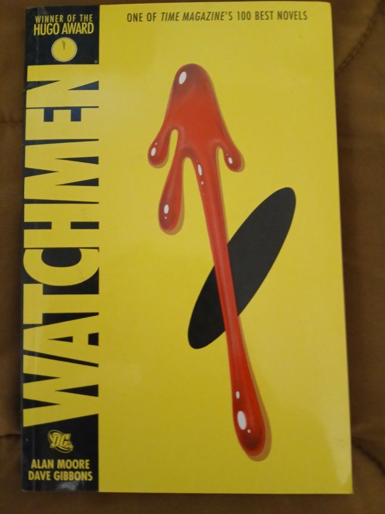 Watchmen Graphic Novel by Alan Moore & Dave Gibbons - Hugo Award Winner, Time's 100 Best Novels