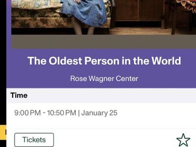 Sundance Tickets: The Oldest Person