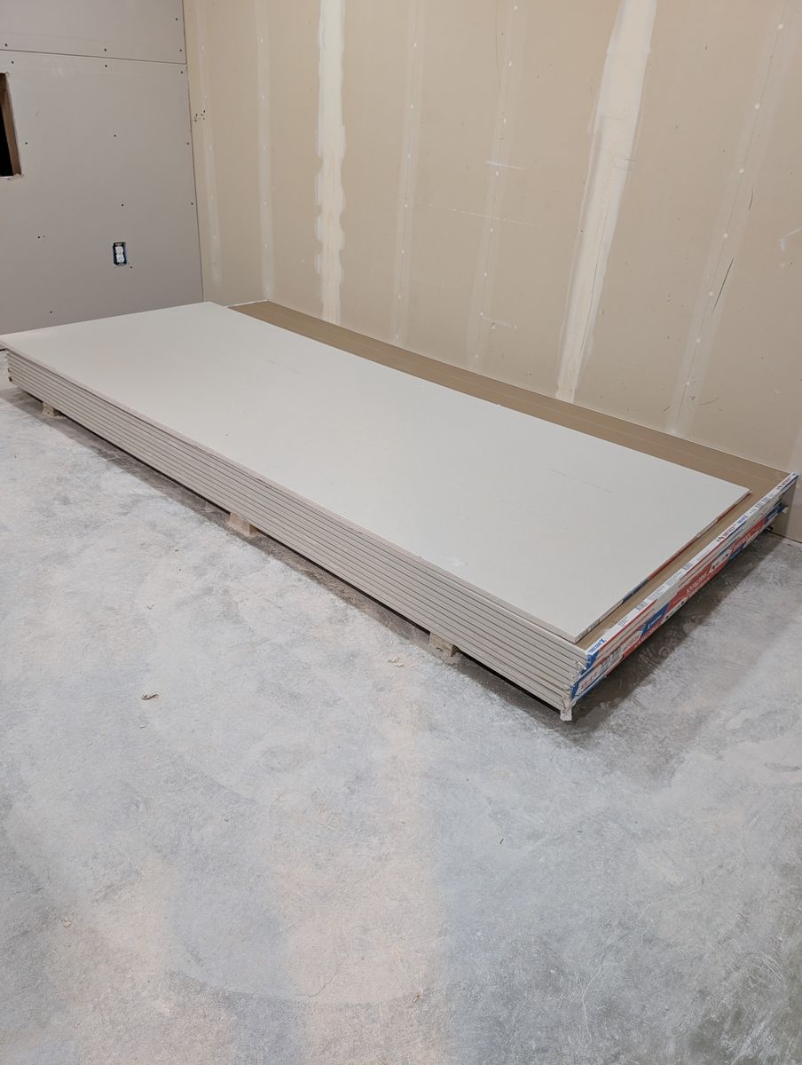 4 ft x 8 ft Drywall Firecode Sheetrock - 5/8” Gypsum Board (10+ sheets)