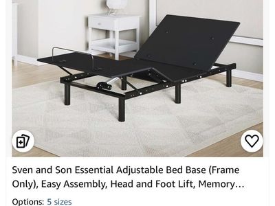 Twin Xl Adjustable With Matress