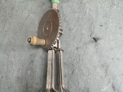 Antique A&J Eggbeater