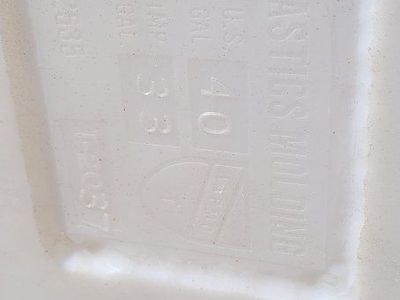 Inca Plastics Model 199 40-Gallon RV Polyethylene Fresh Water / Holding Tank