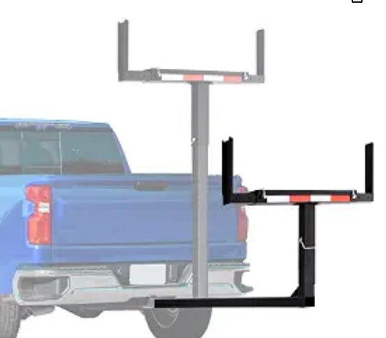 Truck Bed Extender, 2 in 1 Design Foldable Pick Up Truck