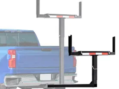 Truck Bed Extender, 2 in 1 Design Foldable Pick Up Truck