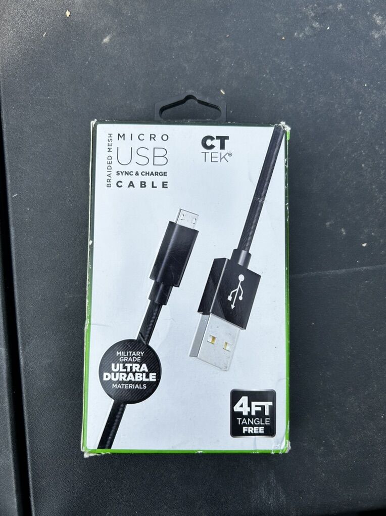CT Tek Micro USB Cable 4ft