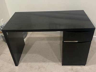 Black desk
