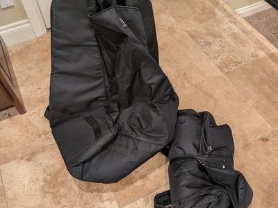 JL Childress Ultimate Car Seat Travel Bag, Black, Padded Backpack for Air Travel
