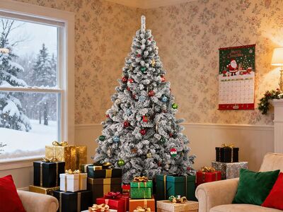 Christmas Tree 6F T Snow Flocked