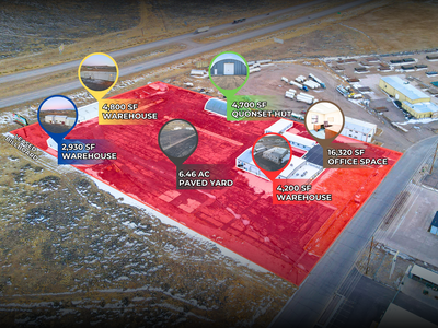 32,950 SF on 6.46 Acre Industrial Property For Sale - Seller Financing - Owner User - Value Add Investment