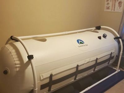 DIVE HYPERBARIC CHAMBER 33” diameter (4.4 PSI – 1.3 ATA) w/mat HOME USED ONLY