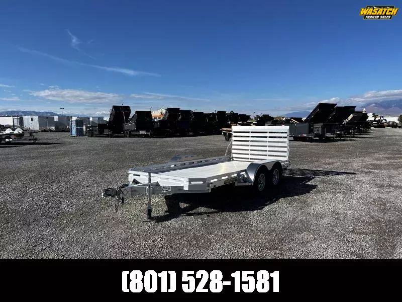 2026 Aluma 7814TA 6.5x14 Aluminum Utility Trailer