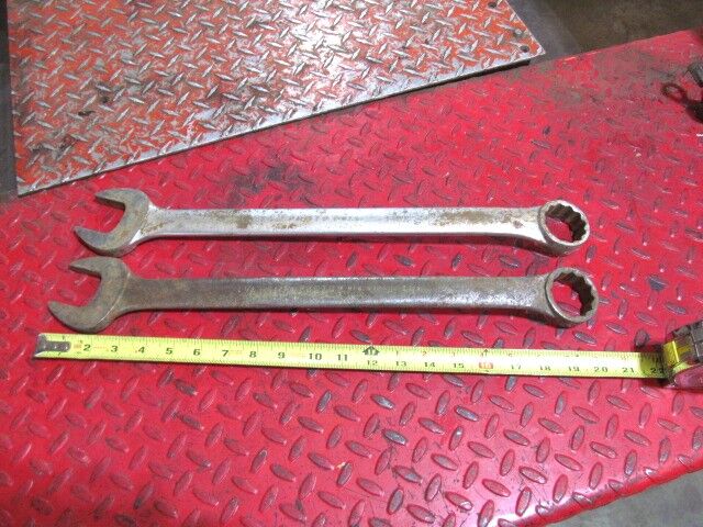 Proto 1 1/2 inch combination wrenches $50 ea.