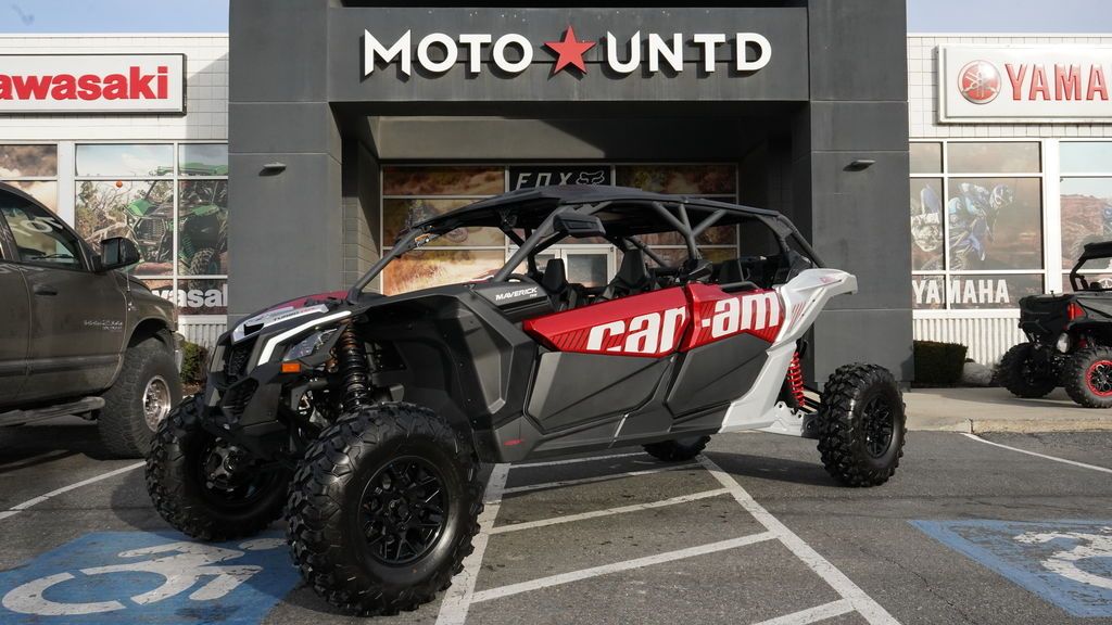 2025 Can-Am® Maverick X3 Max RS Turbo RR Fiery Red & Hyper Silver