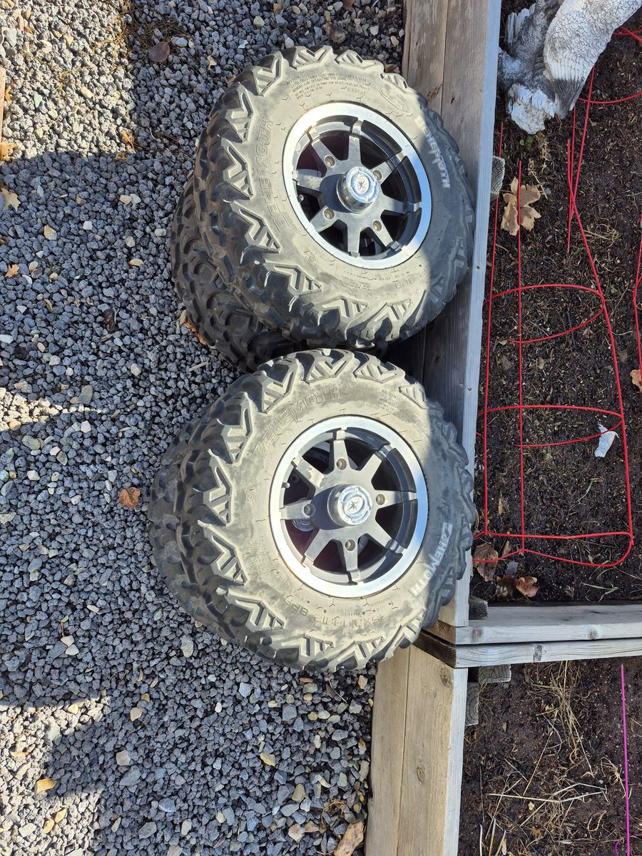 Take off rzr tires and wheels