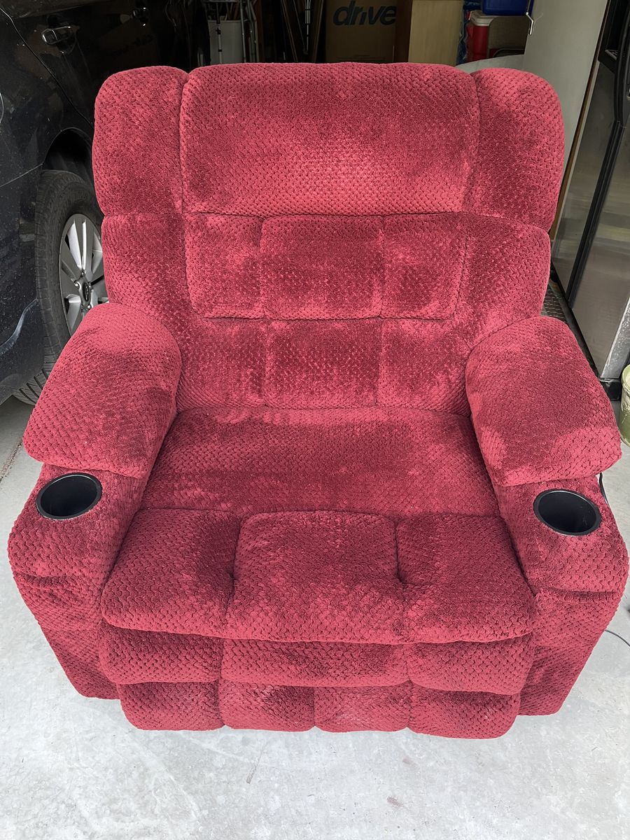 MCombo brand Reclining Chair with heat and massage.
