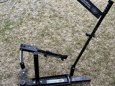 Louisville Slugger UPM Black Flame Ultimate Pitching Machine - Portable Baseball/Softball Trainer
