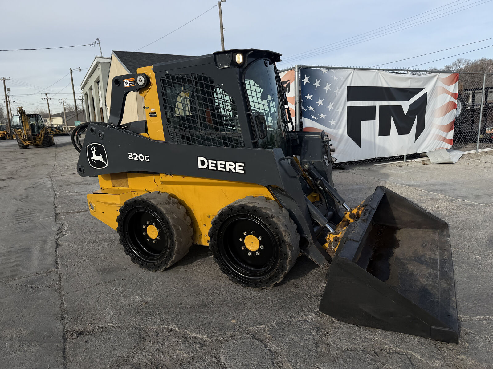 Deere 320G Skidsteer Loader Tractor