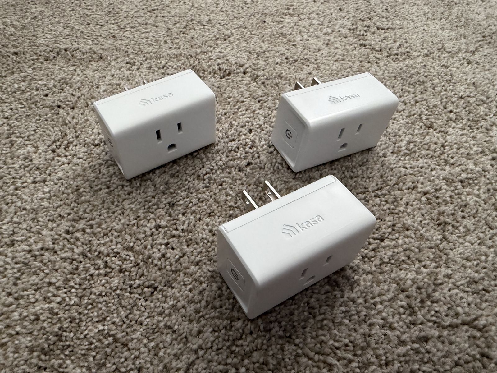 Kasa Smart Wi-Fi Plug Mini Model EP10 (Set of 3) White