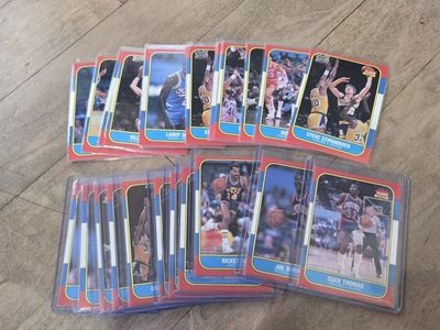 1986-87 Fleer Basketball Lot ISIAH THOMAS +++