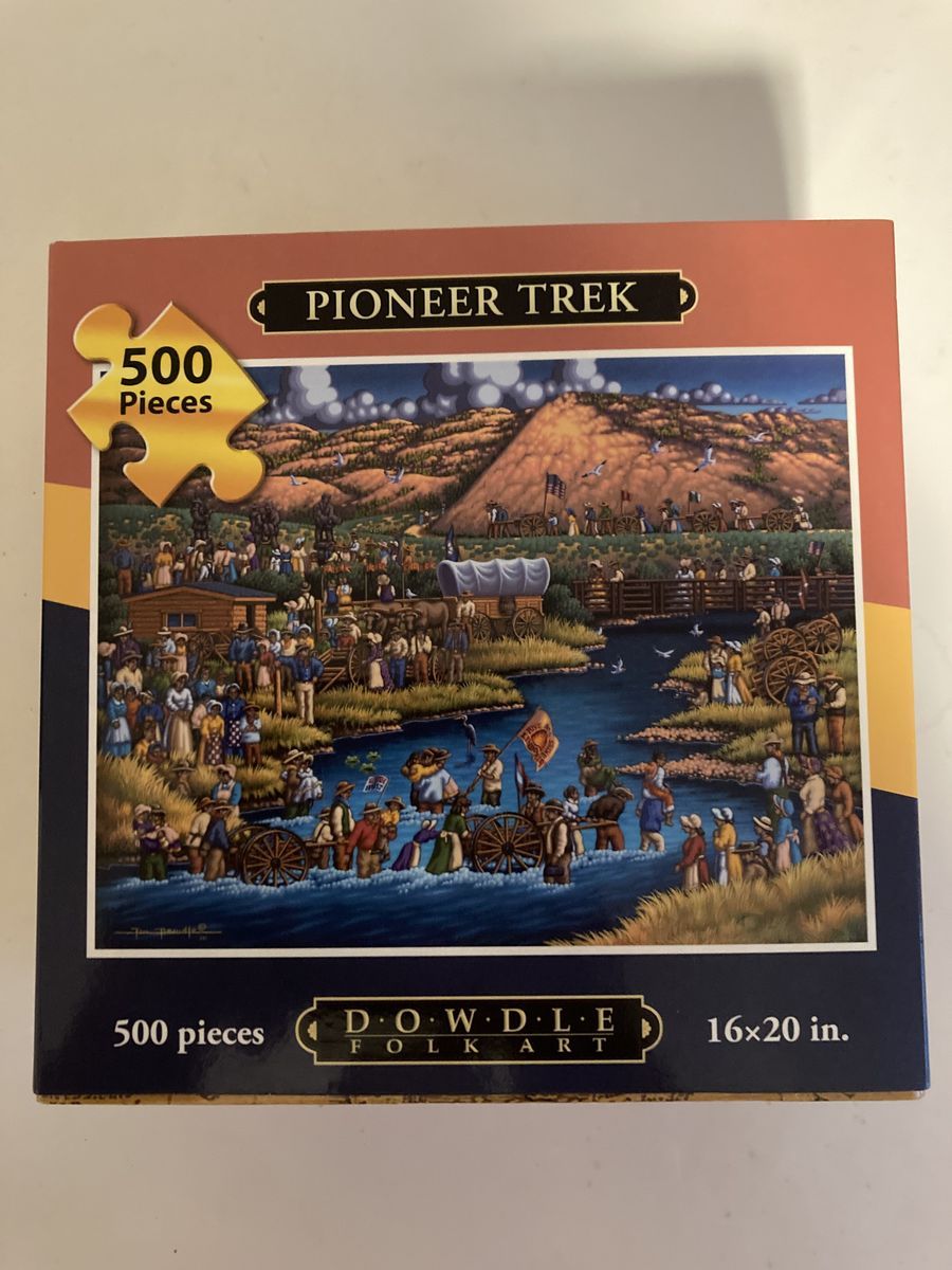 New Eric Dowdle 500 pc puzzle: Pioneer Trek