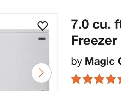 Small chest freezer
