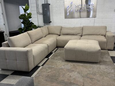 COSTCO PAIGE 6-PIECE MODULAR FABRIC SECTIONAL!