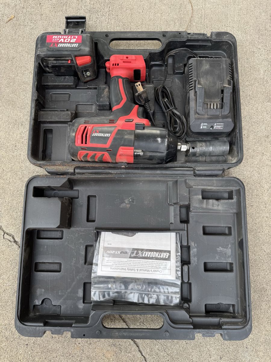 Earthquake EQ12XT-20V 20V Max Lithium 1/2"