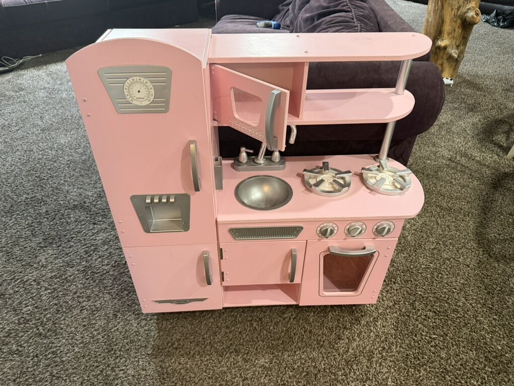 Pink Toy Kitchen