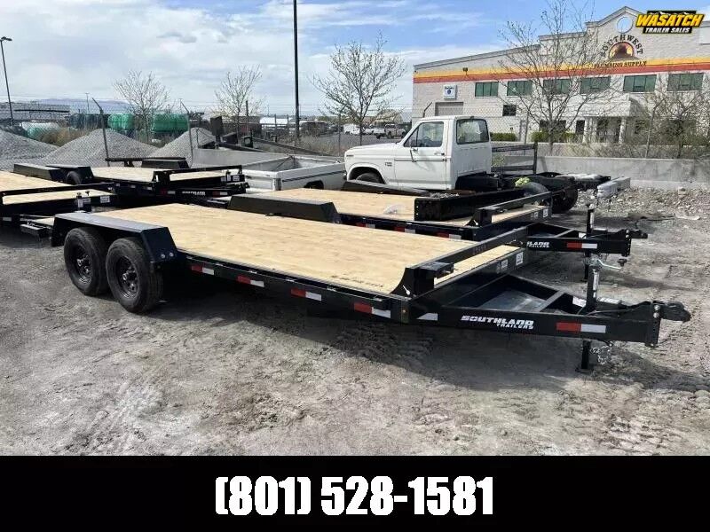 Southland Trailers 7x20 6" Tube Equipment Trailer